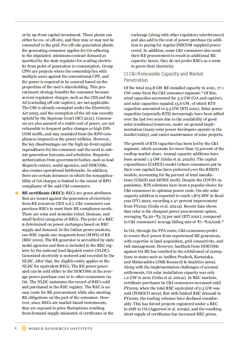 世界资源研究所（WRI ）：商业和工业消费者对可再生能源采购的看法（英文版）.pdf 第4页