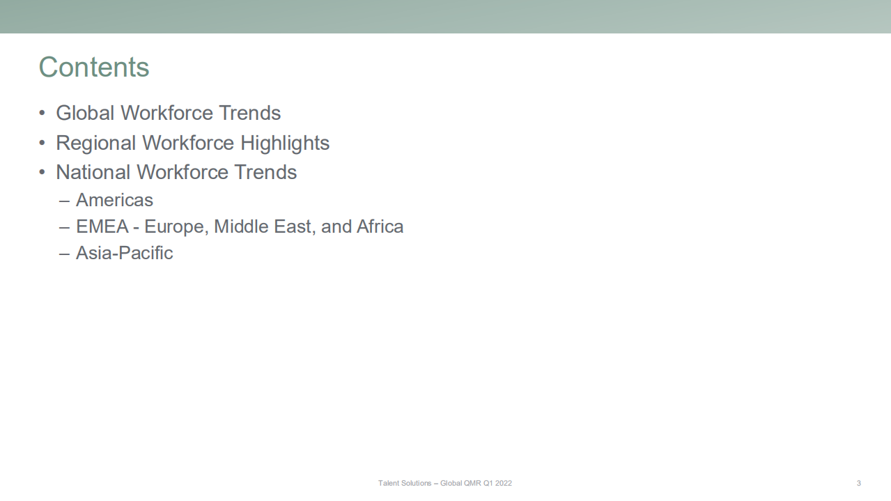 万宝盛华（ManpowerGroup）：2022年第一季度全球就业市场报告（英文版）.pdf.pdf 第3页