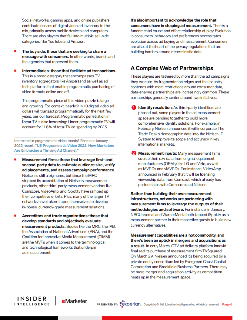 eMarketer：2022年广告测量报告（英文版）.pdf 第6页