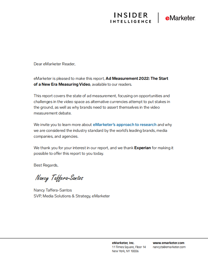 eMarketer：2022年广告测量报告（英文版）.pdf 第2页