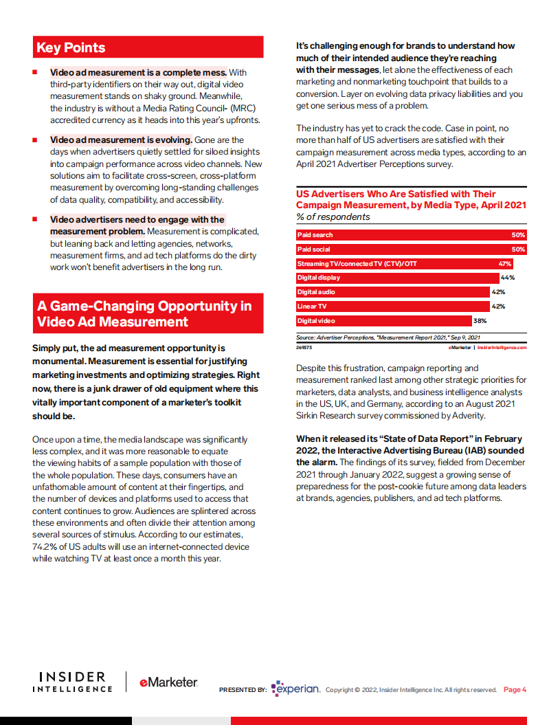 eMarketer：2022年广告测量报告（英文版）.pdf 第4页
