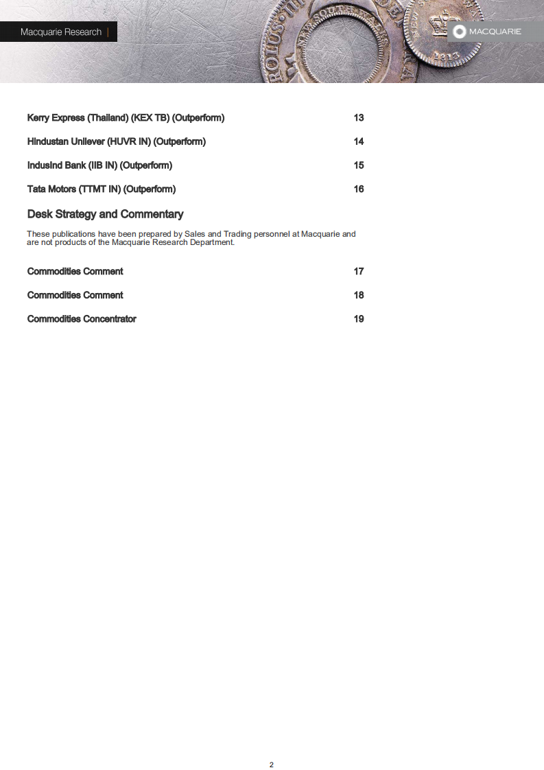 Macquarie：亚洲投资重点-2022年中国纺织品和鞋类市场分析报告（英文版）.pdf 第2页