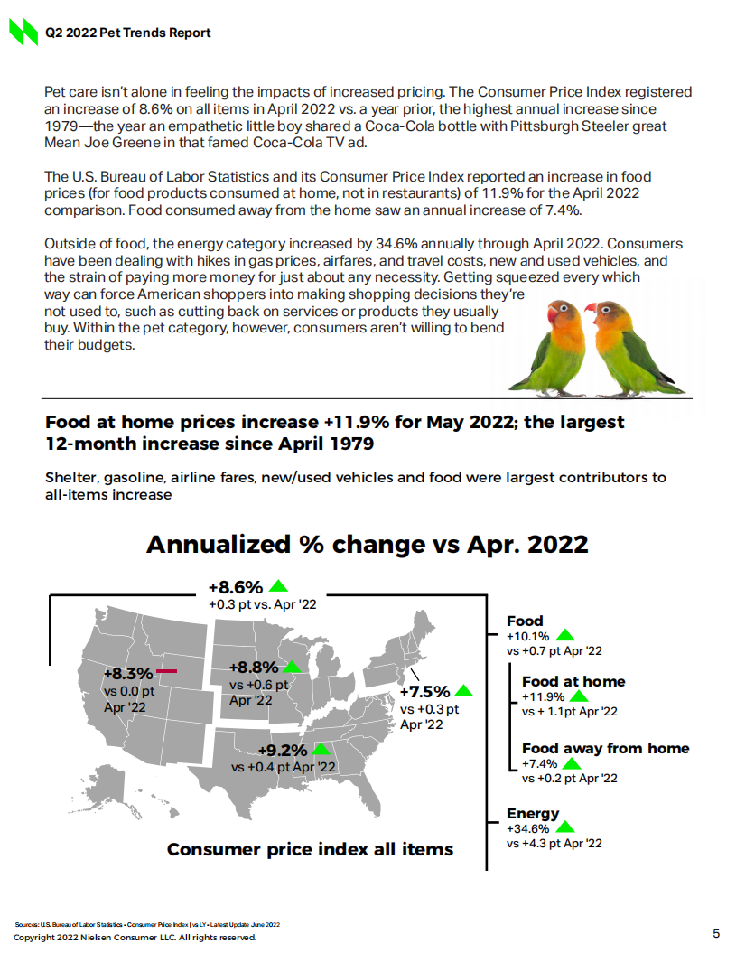 NielsenIQ：2022年第二季度宠物行业趋势报告（英文版）.pdf 第5页