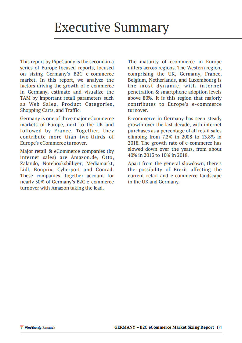 PipeCandy：德国电子商务市场规模报告（英文版）.pdf 第3页