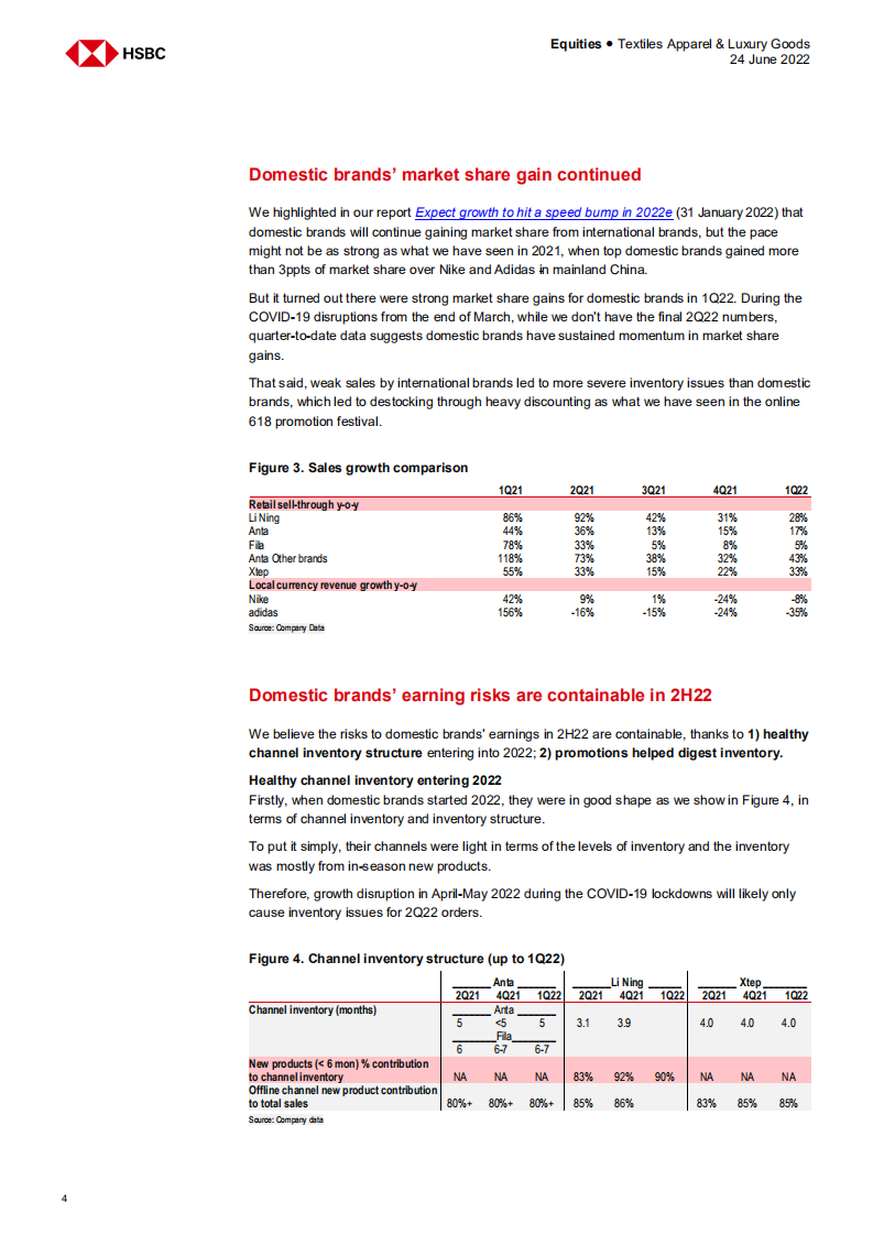 汇丰银行（HSBC）：中国运动服饰行业研究报告（英文版）.pdf 第4页