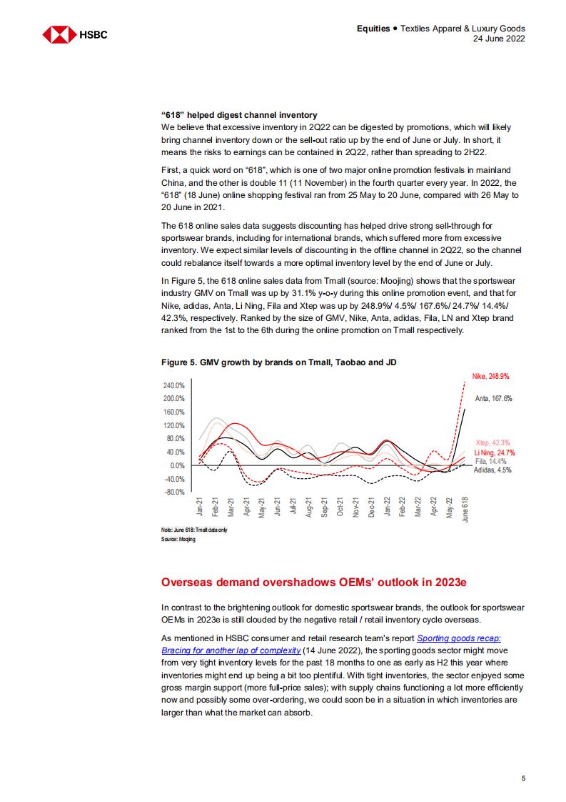 汇丰银行（HSBC）：中国运动服饰行业研究报告（英文版）.pdf 第5页