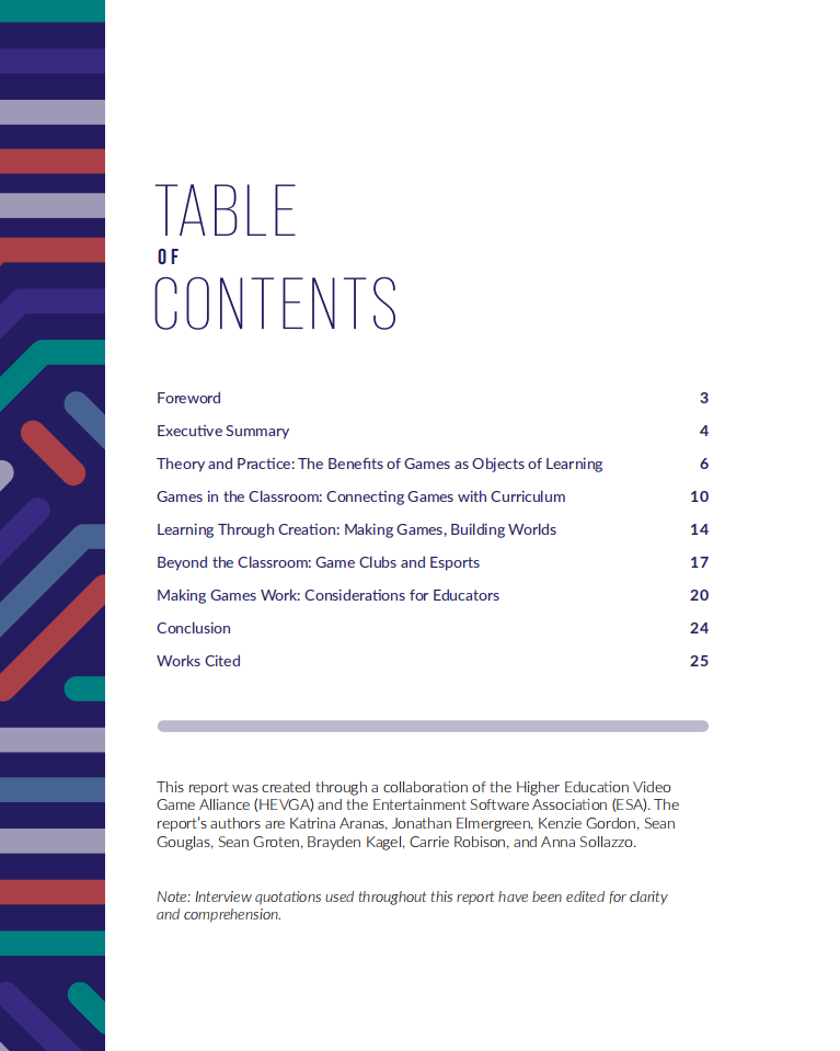 高等教育游戏联盟（HEVGA）& ESA：视频游戏在K-12教育中的好处（英文版）.pdf 第2页