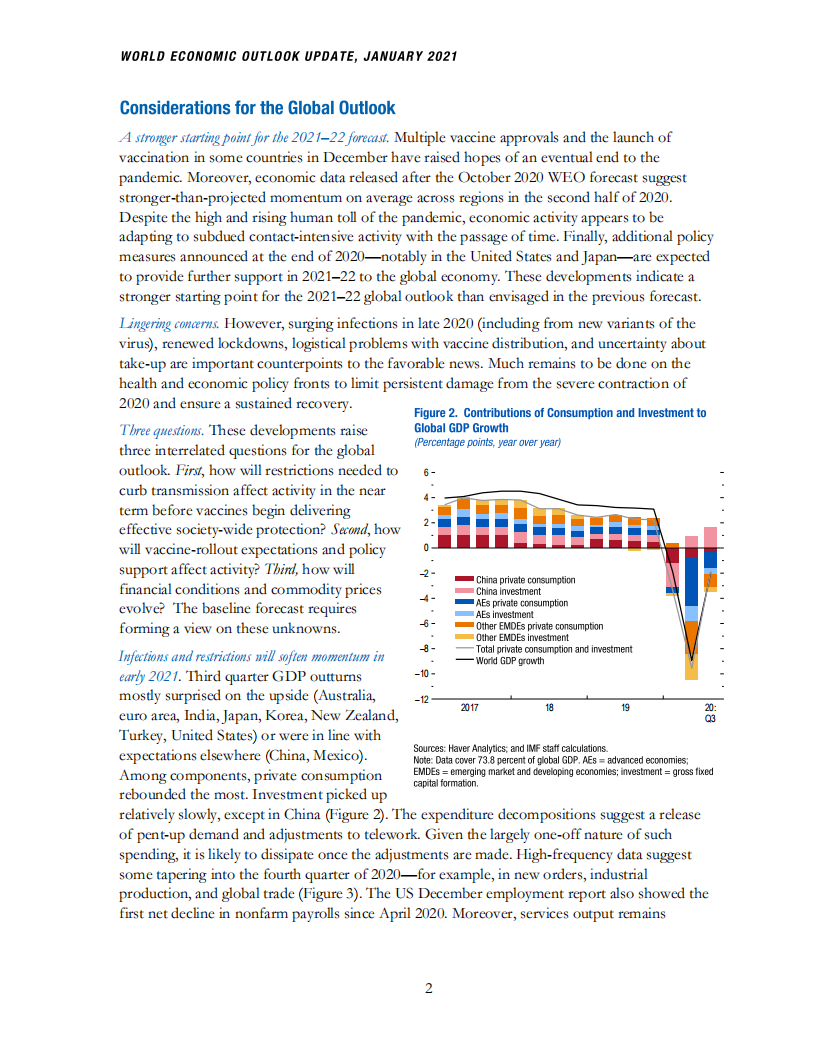 国际货币基金组织（IMF）：2021年1月世界经济展望更新报告（英文版）.pdf 第2页