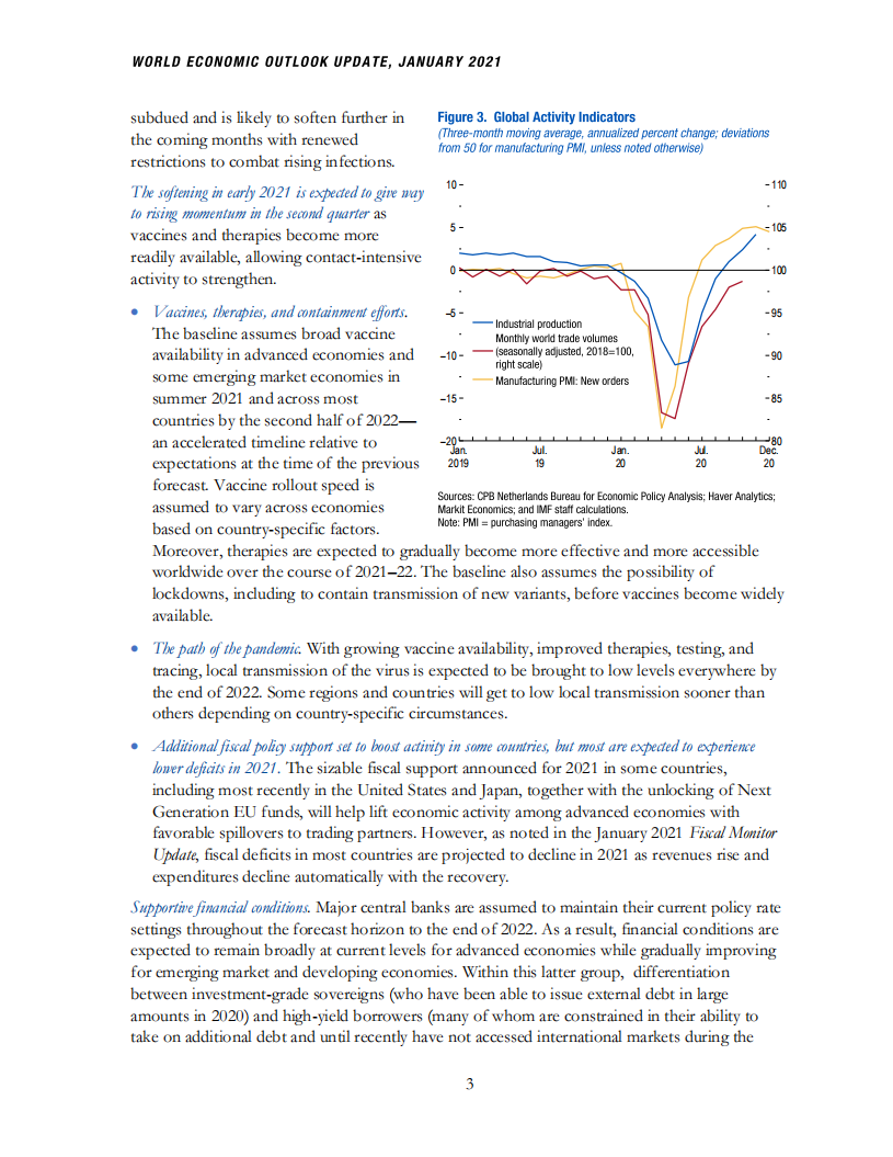 国际货币基金组织（IMF）：2021年1月世界经济展望更新报告（英文版）.pdf 第3页