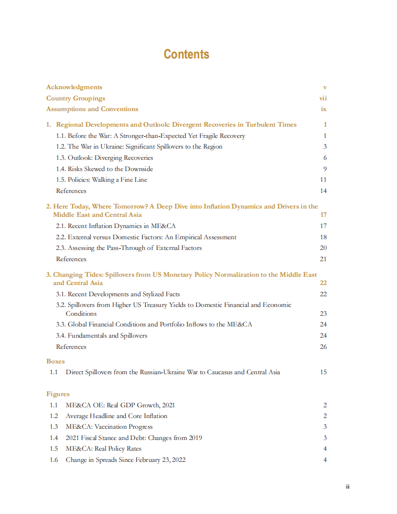 国际货币基金组织（IMF）：2022年4月中东及中亚地区经济展望报告（英文版）.pdf 第4页