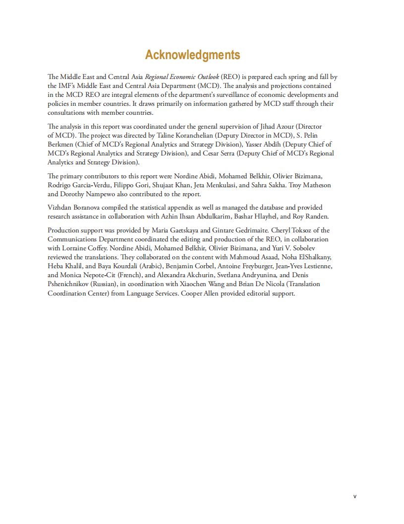 国际货币基金组织（IMF）：2022年4月中东及中亚地区经济展望报告（英文版）.pdf 第6页