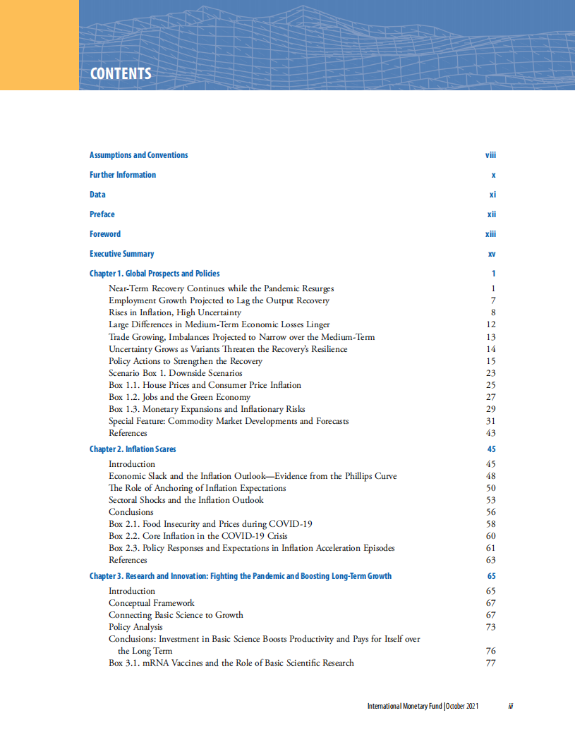 国际货币基金组织（IMF）：2021年10月世界经济展望更新报告（英文版）.pdf 第5页