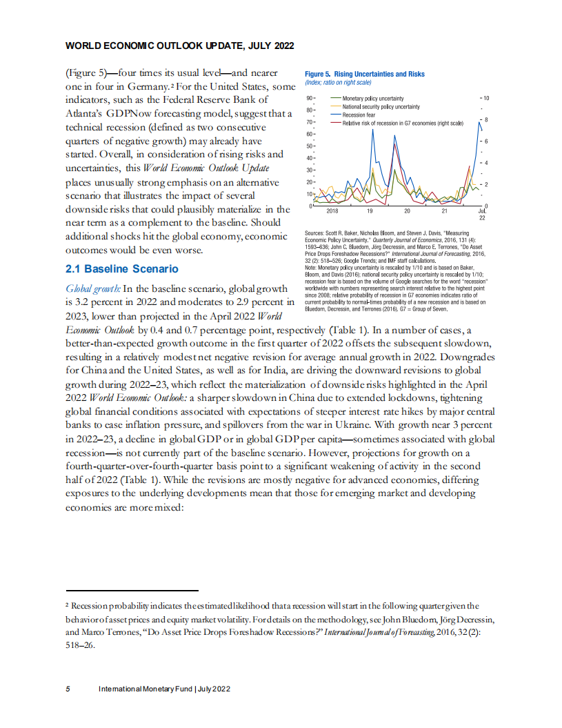 国际货币基金组织（IMF）：2022年7月世界经济展望更新报告（英文版）.pdf 第6页