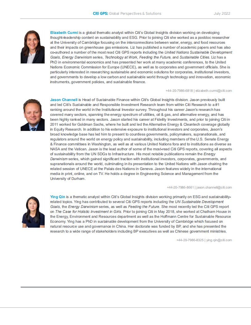 花旗银行（Citi GPS）：粮食与气候变化-创建可持续的粮食系统，实现净零未来（英文版）.pdf 第2页