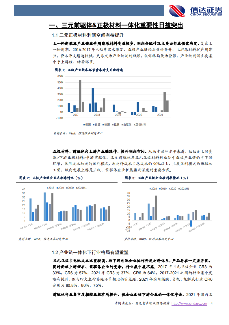 电力设备与新能源行业正极产业链系列报告（二）：三元正极一体化进行时，行业格局重塑中-220805.pdf 第4页