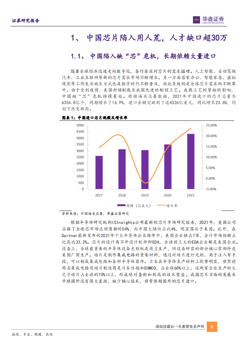 电子行业：芯片人才供不应求，产业结构仍需升级-220811.pdf 第5页