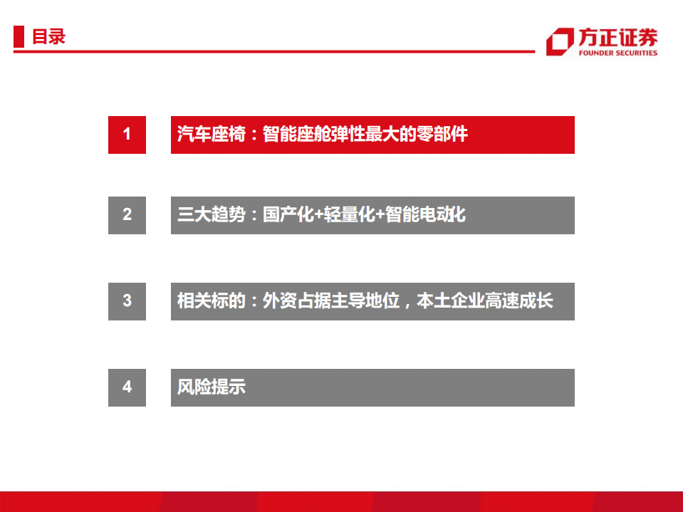 电子行业：智能座舱增量系列报告，汽车座椅-220722.pdf 第3页