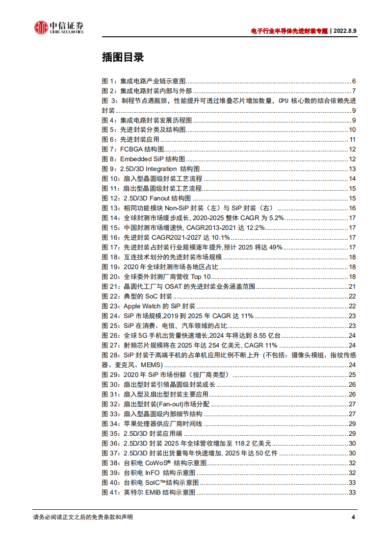 电子行业半导体先进封装专题：超越摩尔定律，先进封装大有可为-220809.pdf 第4页