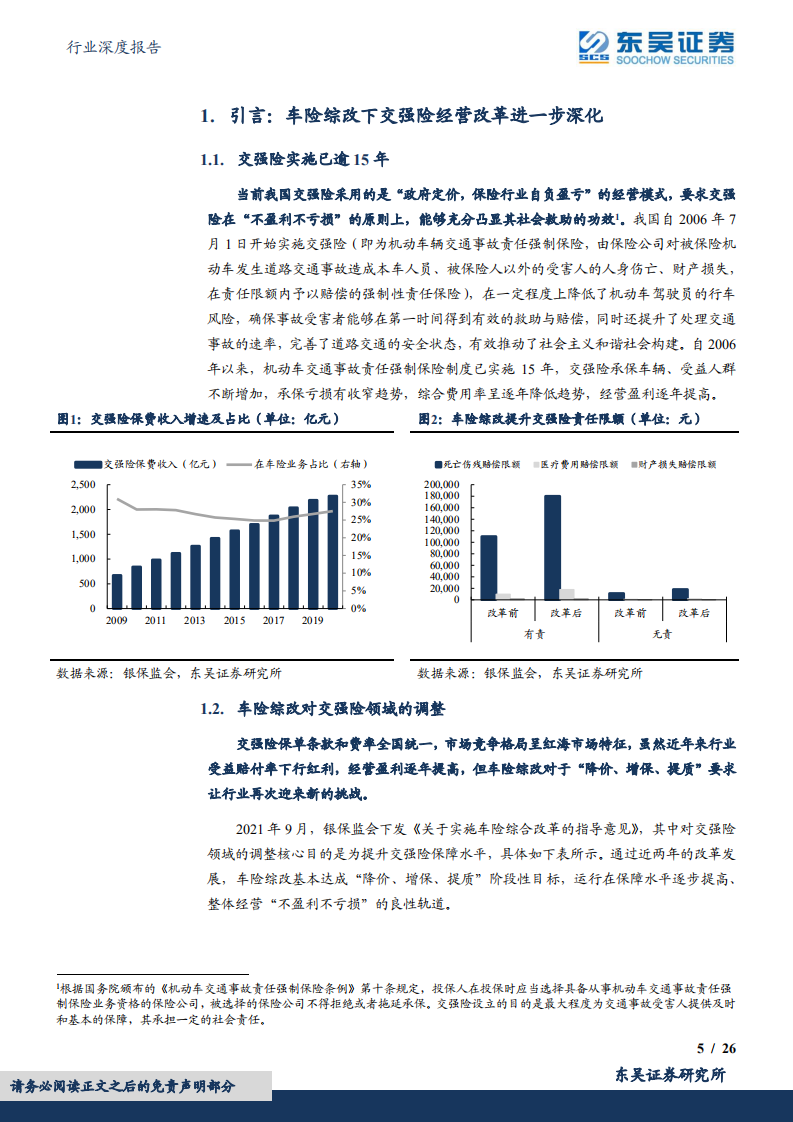 保险Ⅱ行业深度报告：交强险专题研究，红海市场新挑战，头部险企显韧性-220630.pdf 第5页