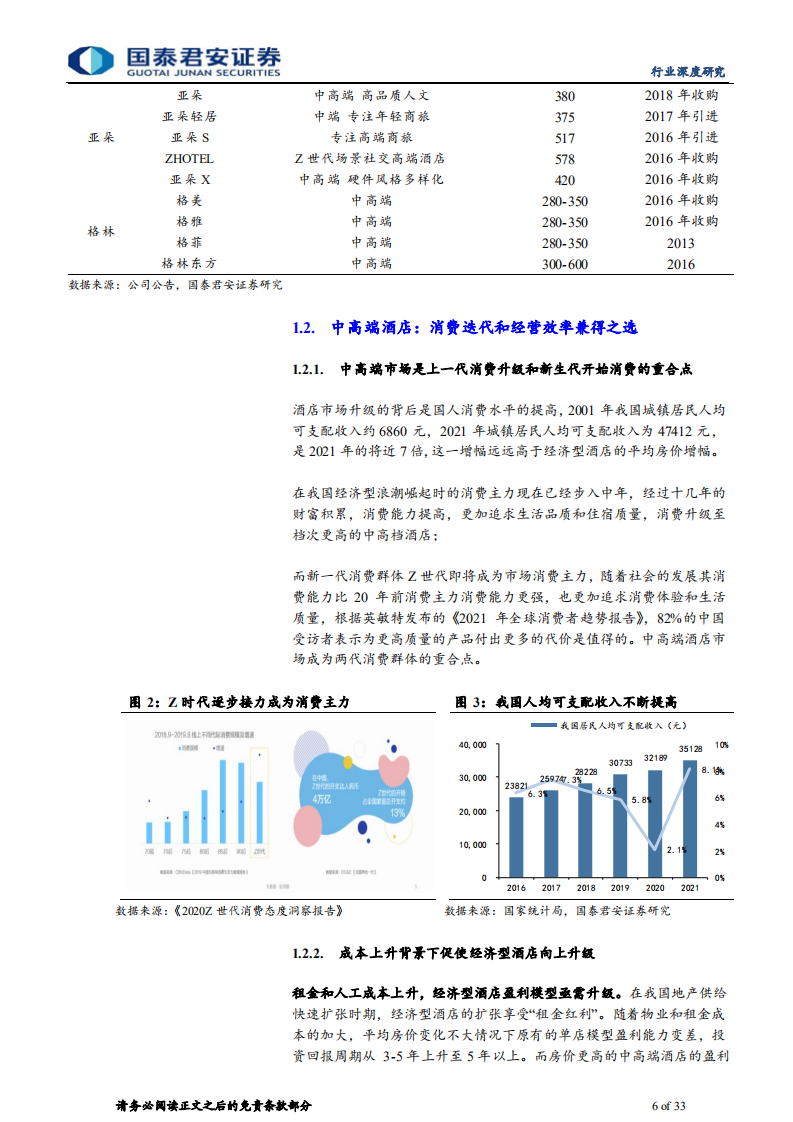 社会服务行业：酒店向上，本土突围-220711.pdf 第6页