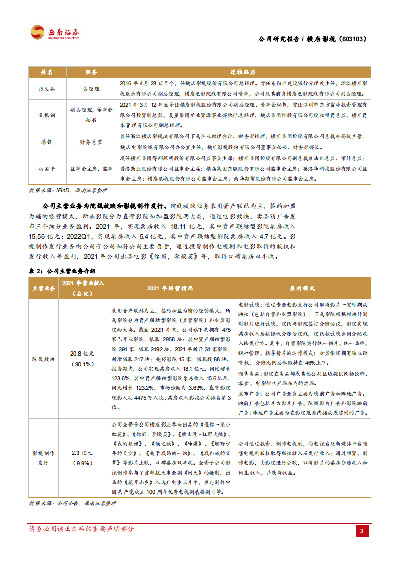 横店影视-暑期档影院或迎复苏，并购星轶有望提升市占-220719.pdf 第6页