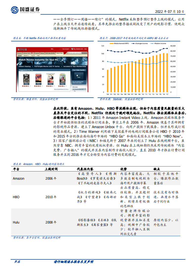 传媒行业：长视频行业盈利拐点新阶段，论平台壁垒、外部冲击及规模效应-220710.pdf 第6页