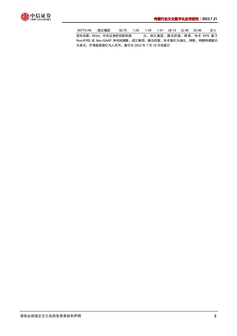 传媒行业文化数字化应用研究报告：数字文化产品，文化数字化驱动文创产业升级-220721.pdf 第2页