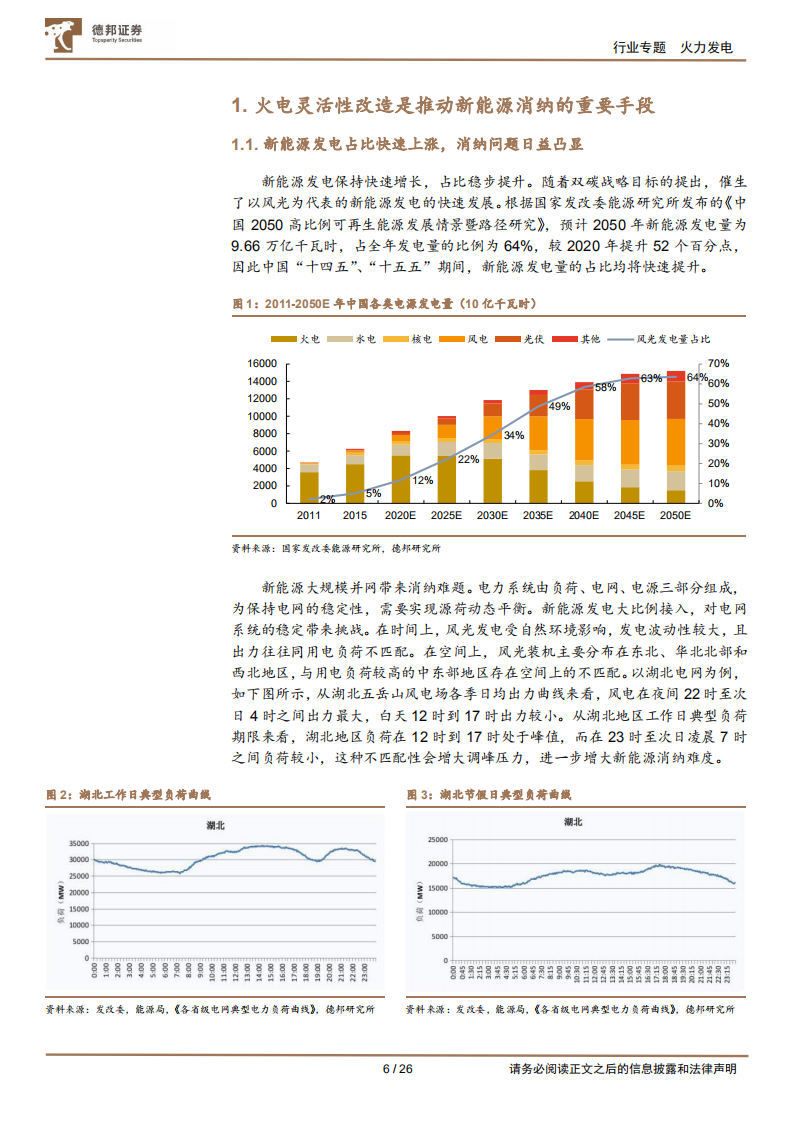 公用事业行业电力系列报告：火电灵活性改造~破新能消纳困境，筑火电转型之基-220702.pdf 第6页