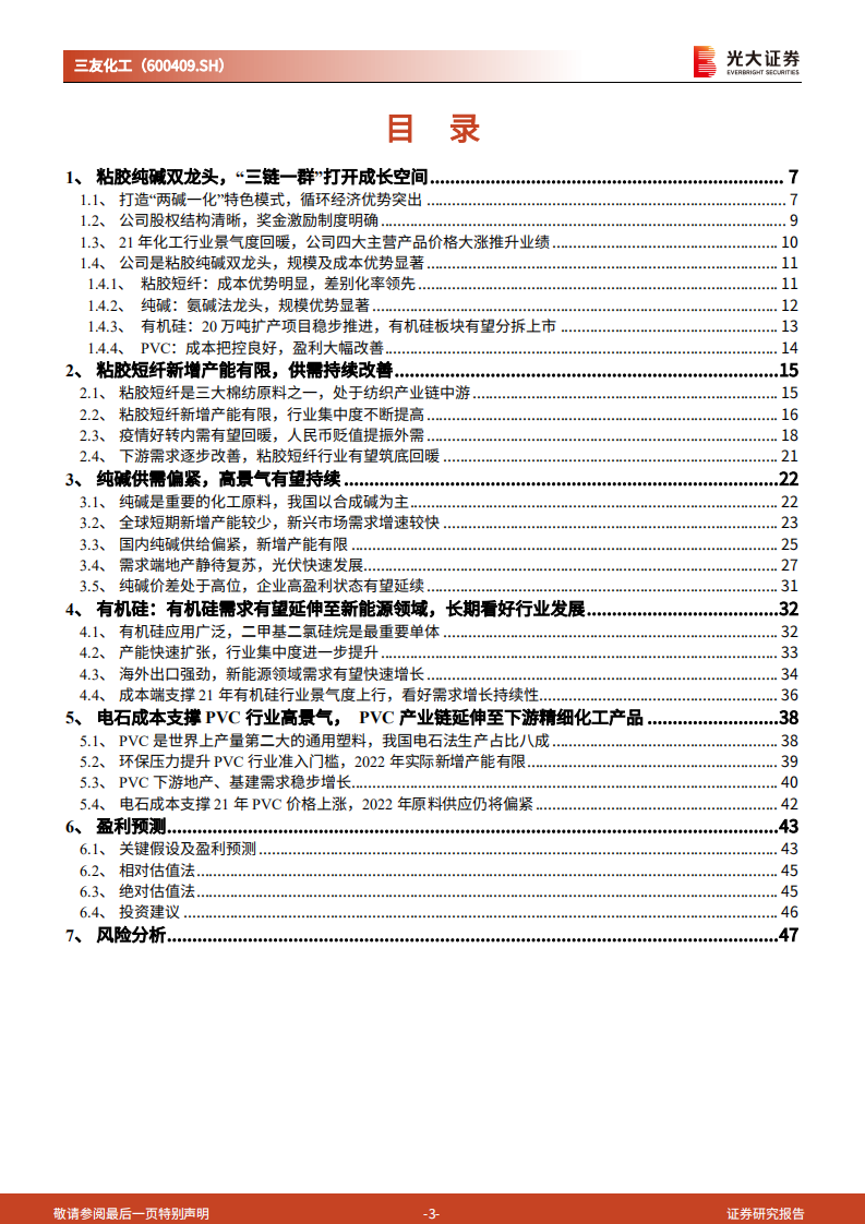 三友化工-投资价值分析报告：粘胶纯碱双龙头成本优势突出，&ldquo;三链一群&rdquo;打开成长空间-220708.pdf 第3页