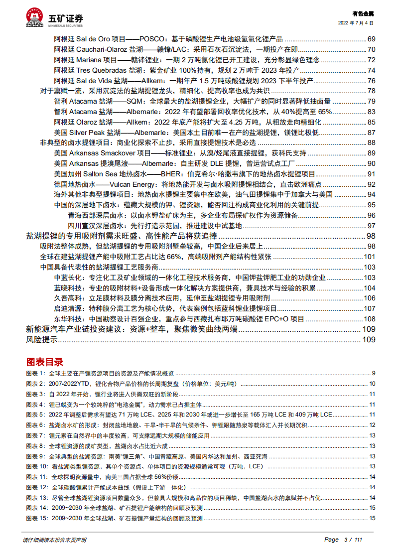 有色金属行业全球盐湖提锂的变革：技术为资源加持，唤醒&ldquo;高原上的沉默宝藏&rdquo;-220704.pdf 第3页
