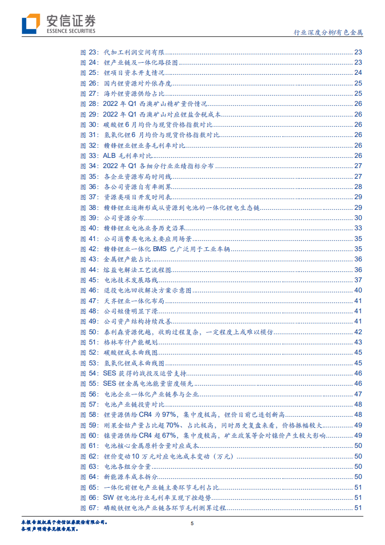 有色金属行业深度分析：合纵连横系列深度，深度剖析锂产业链一体化布局-220714.pdf 第5页