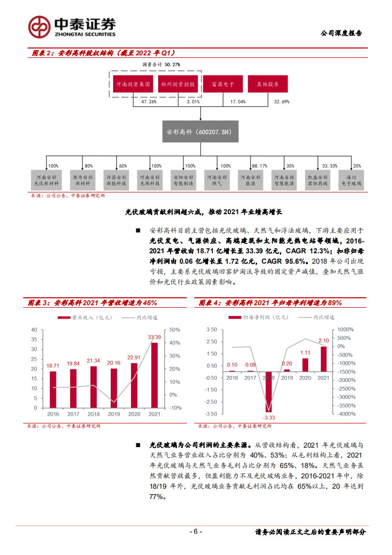 安彩高科-王者归来加码光伏玻璃，燃料自供和区位优势明显-220716.pdf 第6页