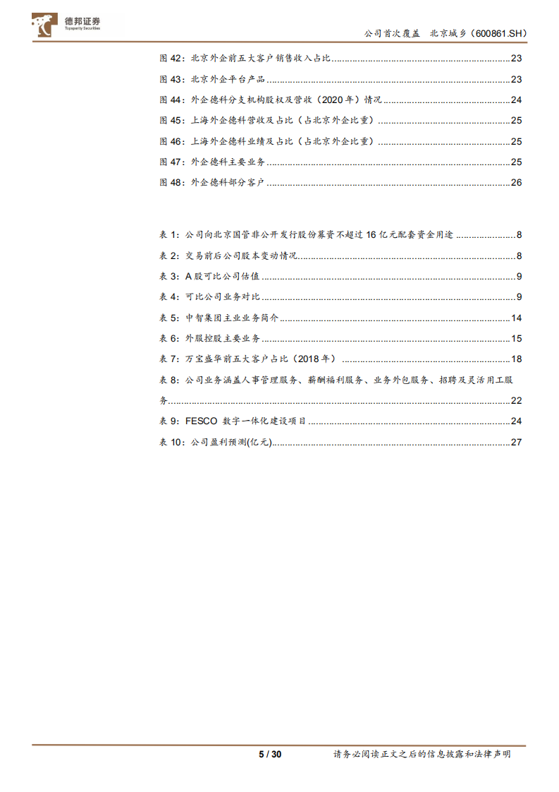 北京城乡-拟重组转型人服行业，主业增长稳定，看好重组后发展潜力-220718.pdf 第5页