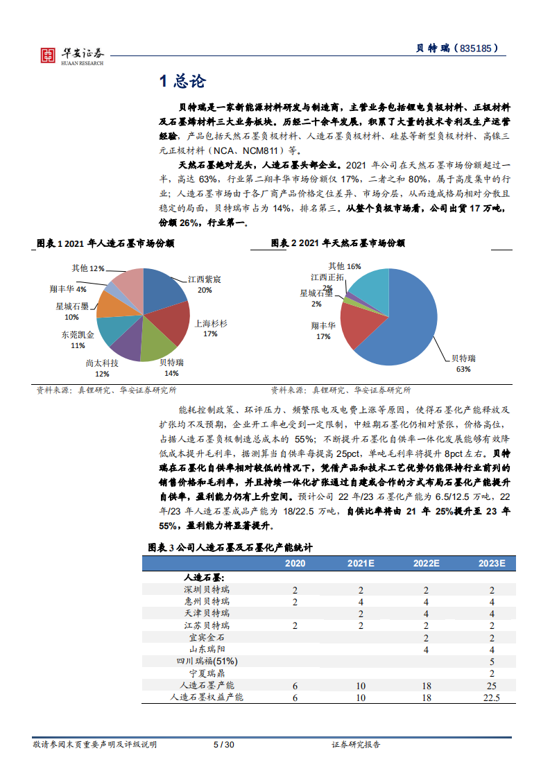 贝特瑞-负极一体化扩张盈利增强，硅基引领行业享红利-220711.pdf 第5页