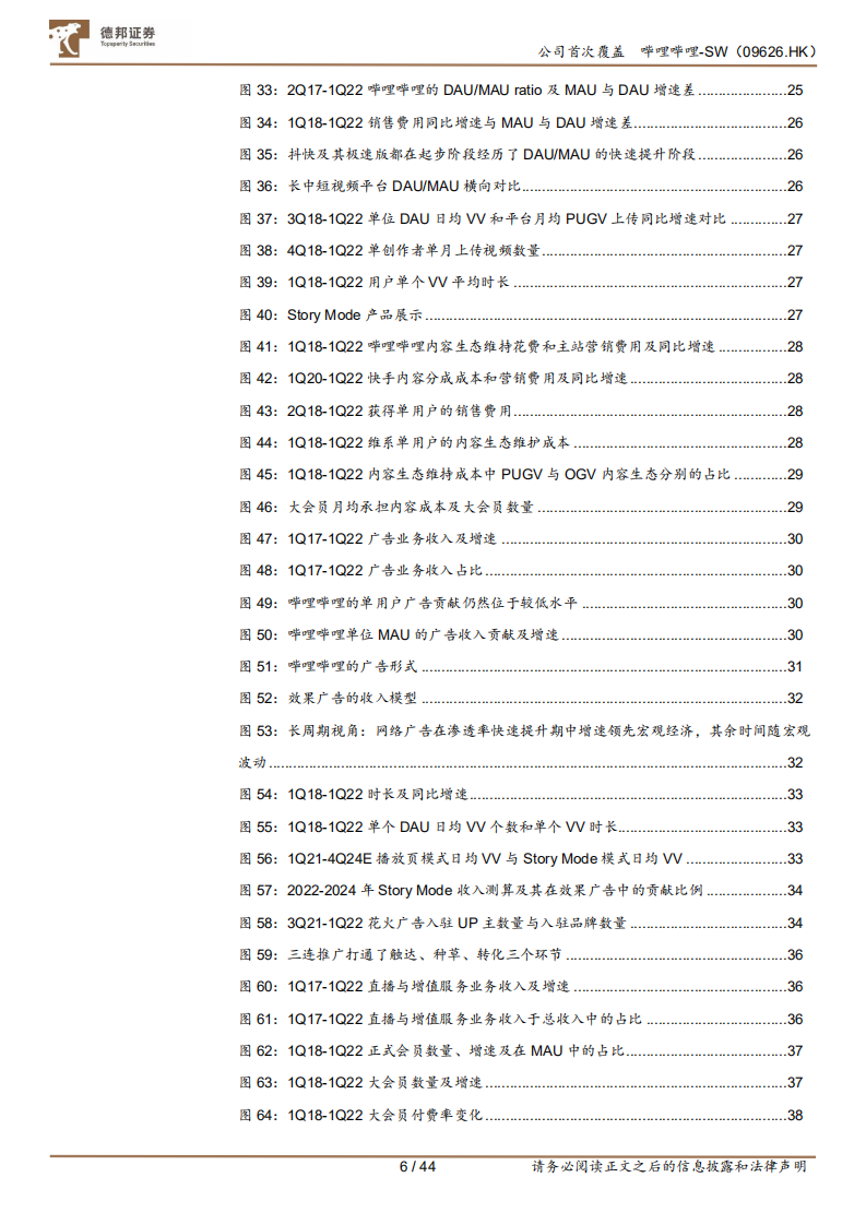 哔哩哔哩-从成本结构角度出发，如何理解未来的盈利空间和弹性来源-220731.pdf 第6页