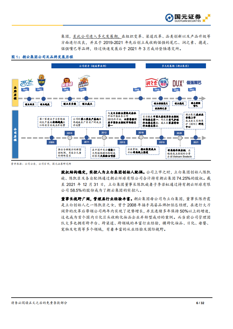 朝云集团：日化先驱，宠物市场亦大有可为-220711.pdf 第6页