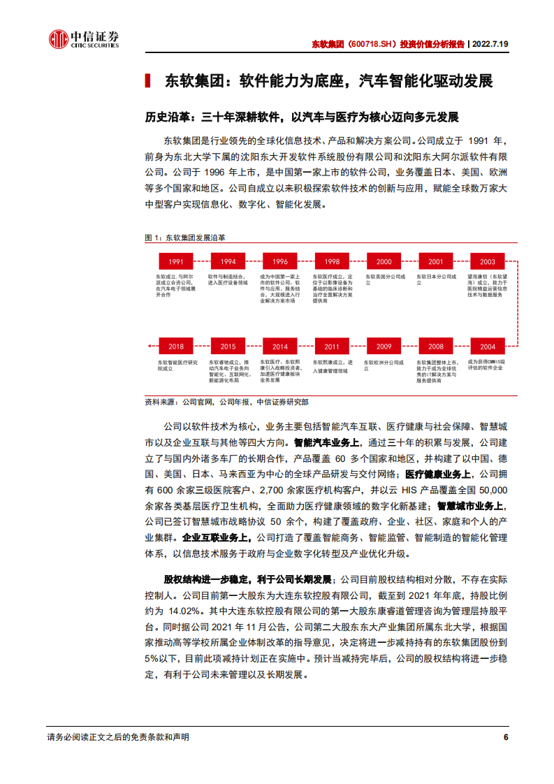东软集团-投资价值分析报告：软件能力为根基，座舱智能化新领军-220719.pdf 第6页