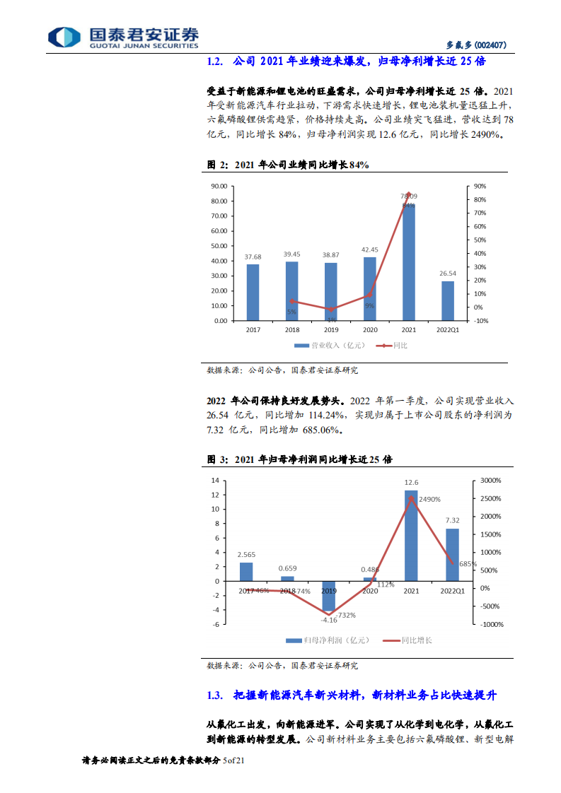 多氟多-首次覆盖报告：六氟磷酸锂价格有望触底反弹-220719.pdf 第5页