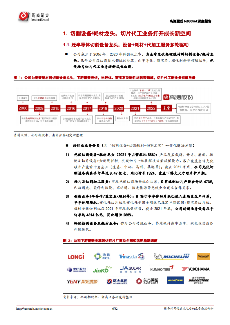 高测股份-深度报告：光伏切割一体化解决龙头，切片代工+金刚线打开第二成长曲线-220718.pdf 第6页