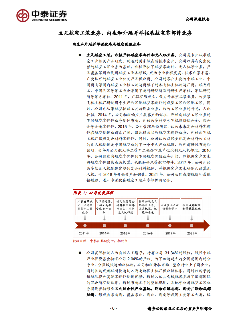 广联航空-航空工装和零部件核心配套商，内生和外延并举助力高速发展-220720.pdf 第6页