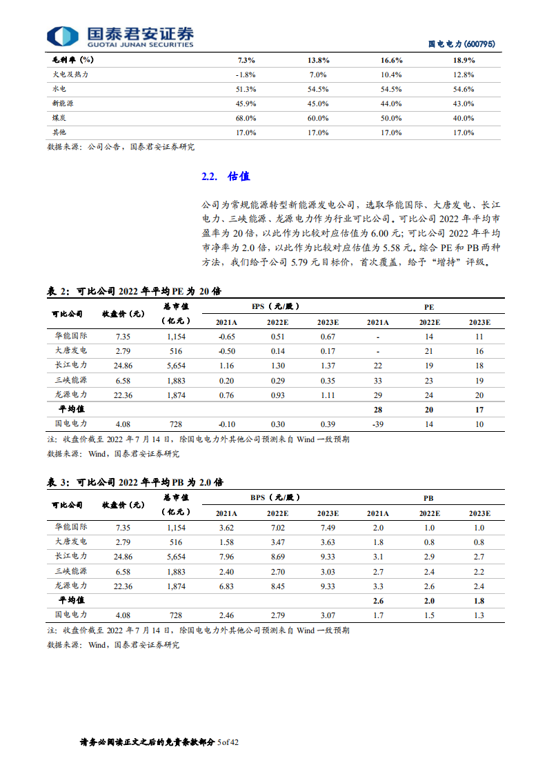 国电电力：砥砺奋进三十载，发力转型从头越-220715.pdf 第5页