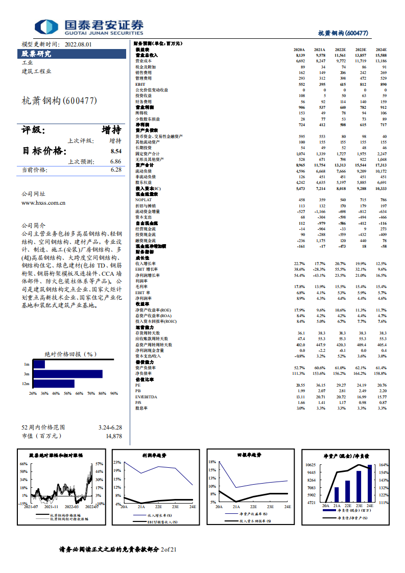 杭萧钢构-BIPV异质结钙钛矿电池发展潜力被低估-220801.pdf 第2页