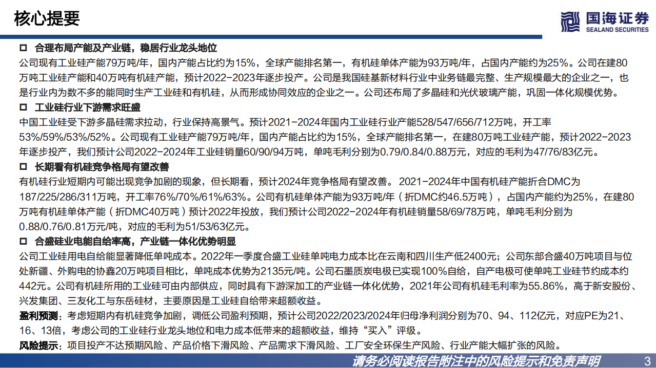 合盛硅业-深度报告：硅业巨头不断扩张，成本优势铸造护城河-220815.pdf 第3页