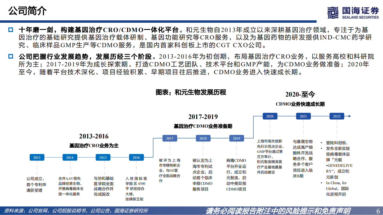 和元生物-深度报告：深耕基因治疗外包行业，国内CGT CXO领跑者-220726.pdf 第6页