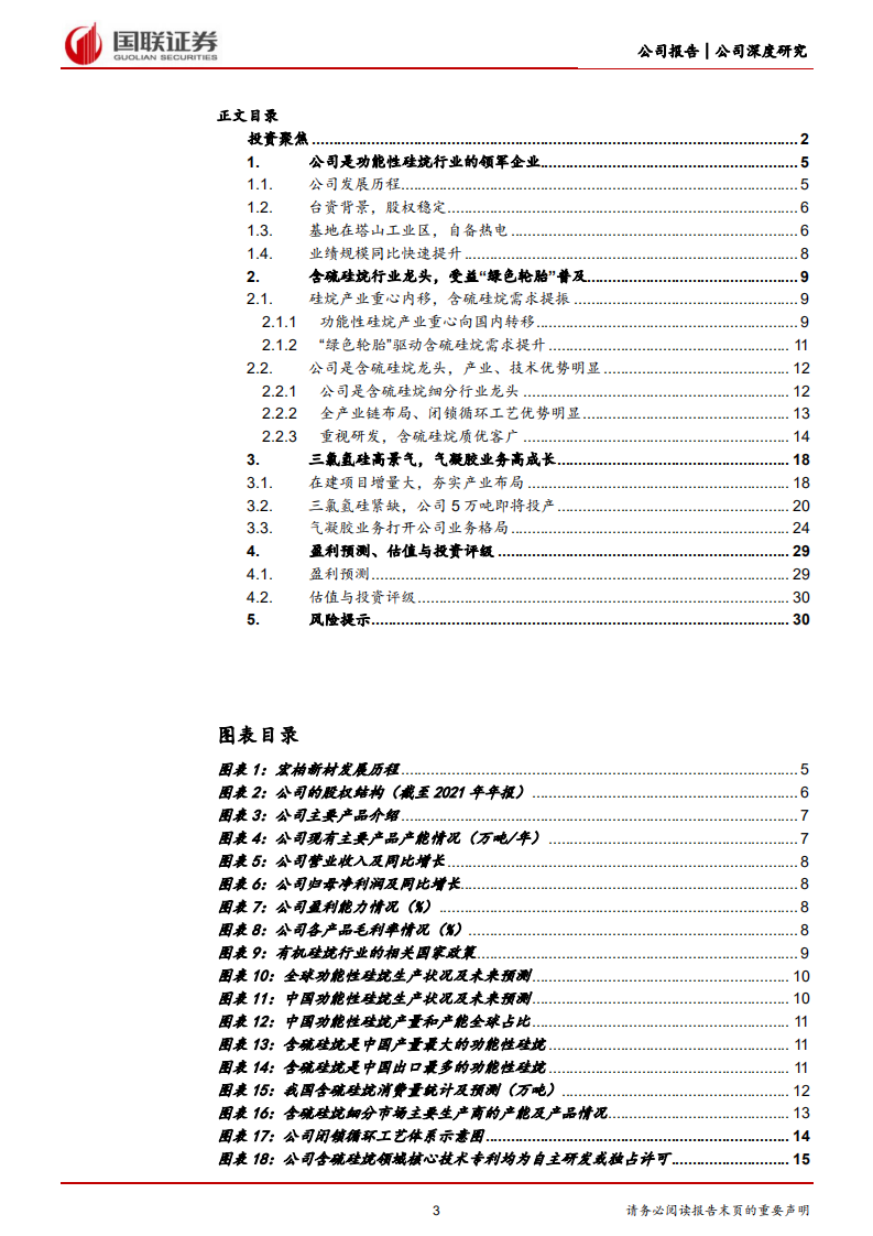 宏柏新材-一体化含硫硅烷龙头，受益三氯氢硅景气高涨-220811.pdf 第3页