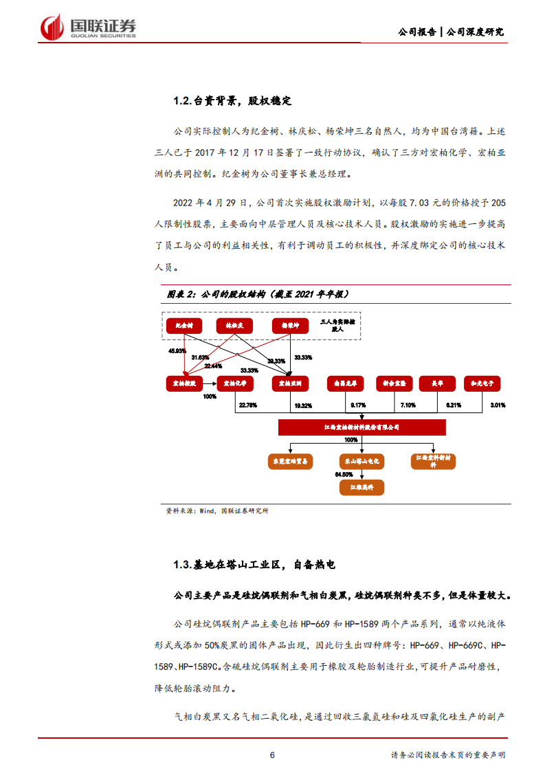 宏柏新材-一体化含硫硅烷龙头，受益三氯氢硅景气高涨-220811.pdf 第6页