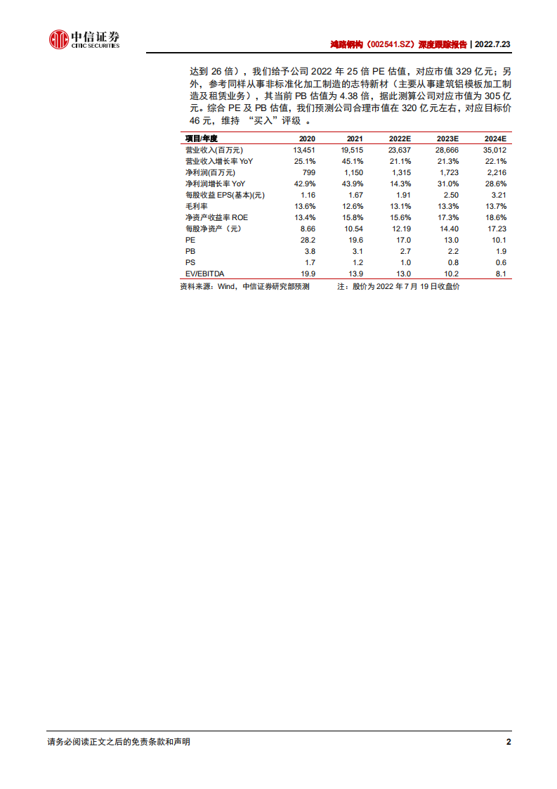 鸿路钢构-深度报告：钢结构制造龙头，行业需求景气向上-220723.pdf 第2页