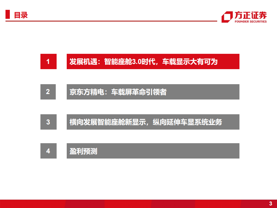 京东方精电-公司深度报告：车载屏革命引领者，拥抱智能座舱3.0大时代-220630.pdf 第3页