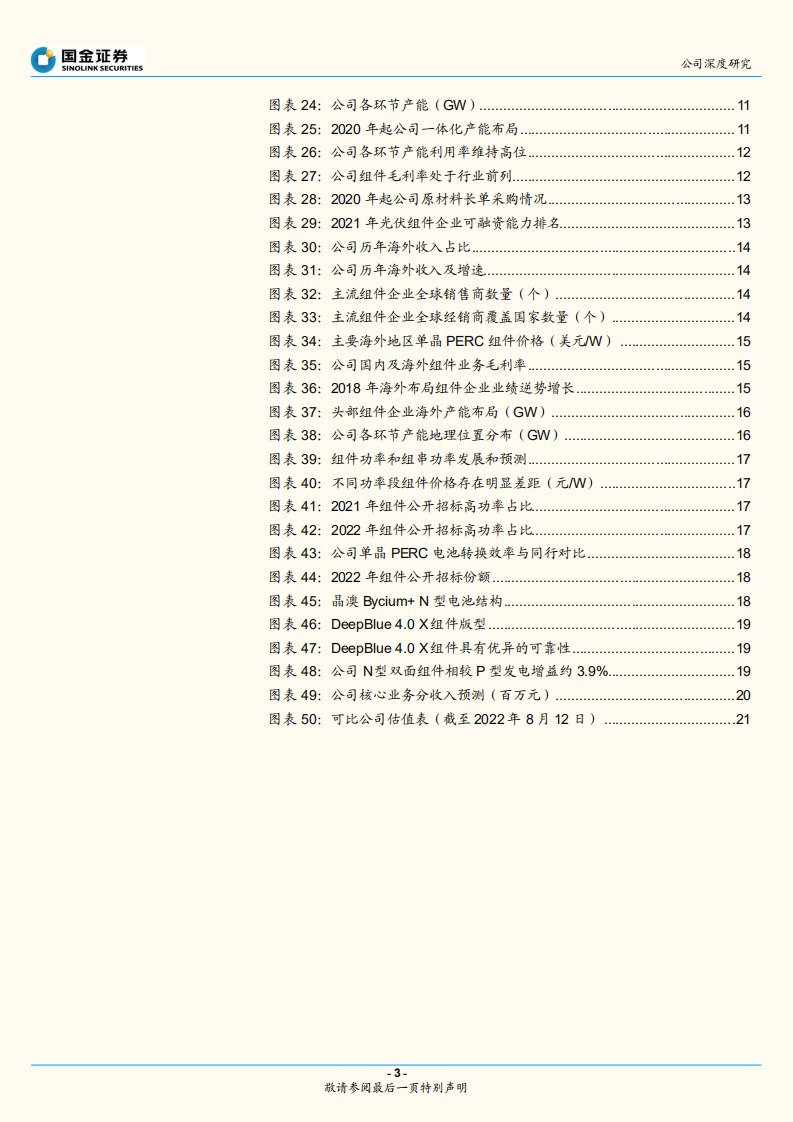晶澳科技-领先一体化布局，新品放量驱动盈利能力提升-220815.pdf 第3页