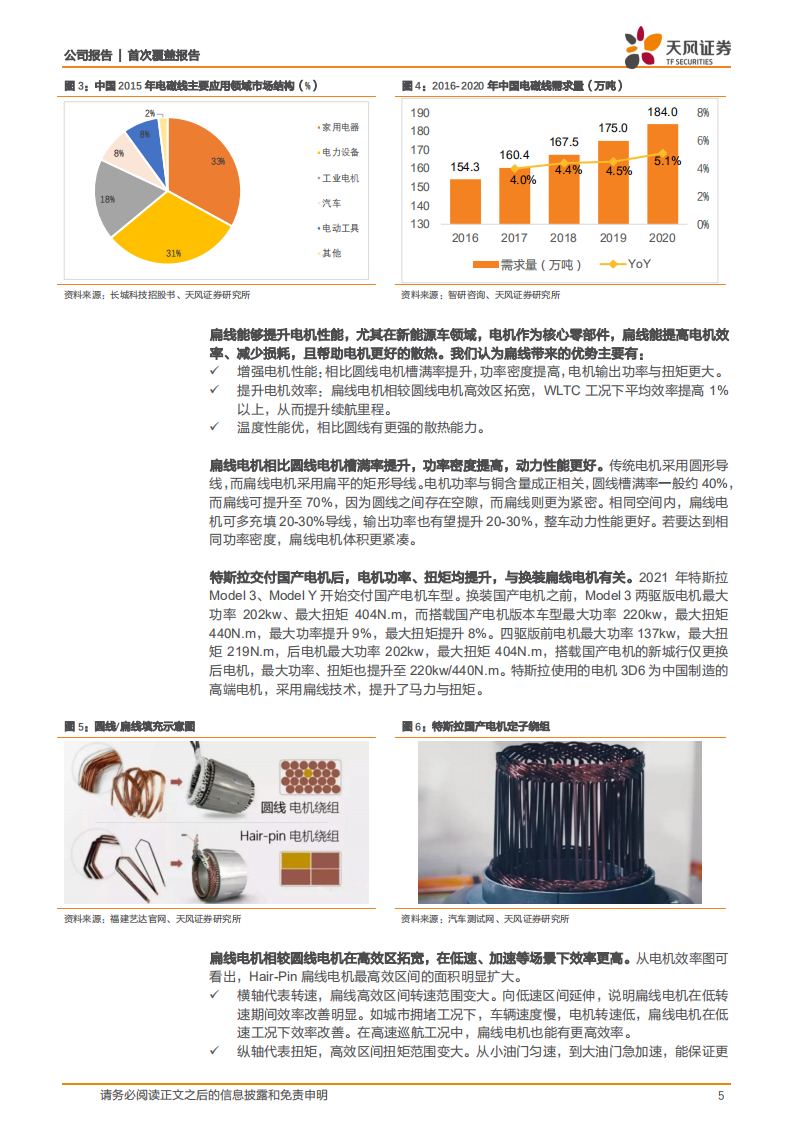 精达股份-下游行业高增渗透率提升，扁线业务迎新机遇-220811.pdf 第5页